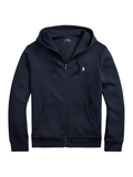 RALPH LAUREN Double-Knit Full-Zip Hoodie Aviator Navy - MAISONDEFASHION.COM