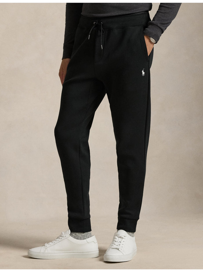 RALPH LAUREN Double-Knit Jogger Pant Polo Black
