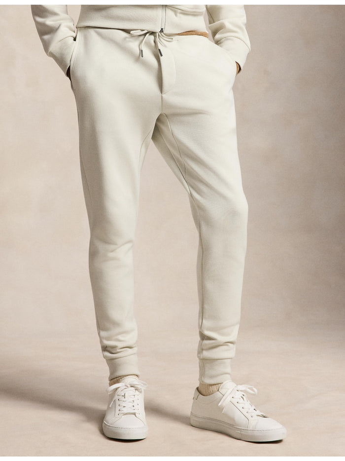 RALPH LAUREN Double-Knit Jogger Pant Stone Pebble