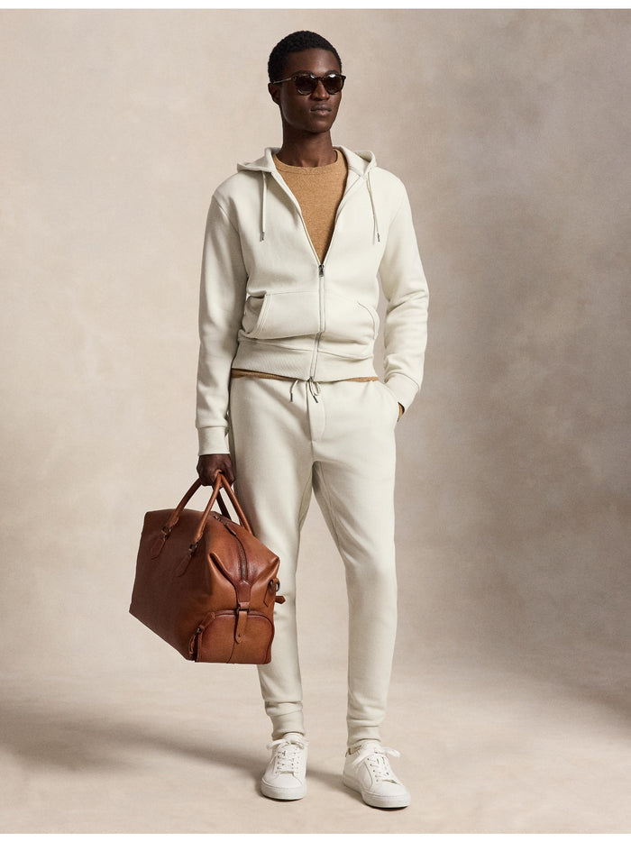 RALPH LAUREN Double-Knit Jogger Pant Stone Pebble