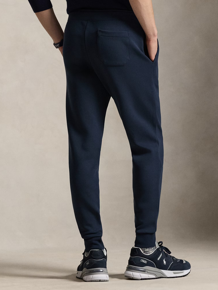 RALPH LAUREN Double-Knit Jogging Bottoms Aviator Navy - MAISONDEFASHION.COM