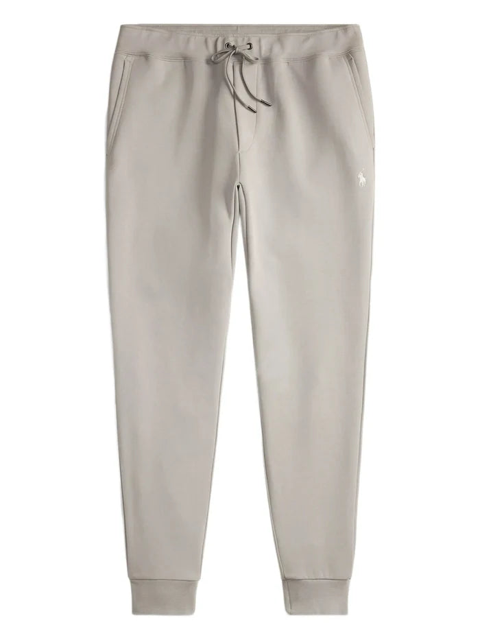 RALPH LAUREN Double-Knit Jogging Pants Grey - MAISONDEFASHION.COM