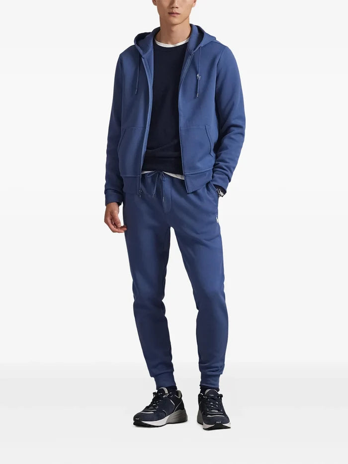 RALPH LAUREN Double-Knit Jogging Pants Night Navy - MAISONDEFASHION.COM