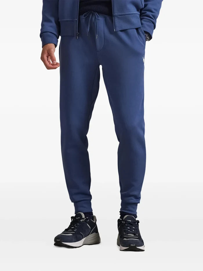 RALPH LAUREN Double-Knit Jogging Pants Night Navy - MAISONDEFASHION.COM