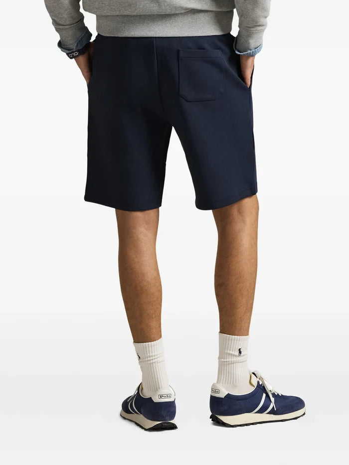 RALPH LAUREN Double-Knit Shorts Navy - MAISONDEFASHION.COM
