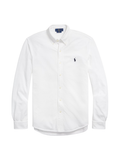 RALPH LAUREN Featherweight Mesh Shirt White - MAISONDEFASHION.COM