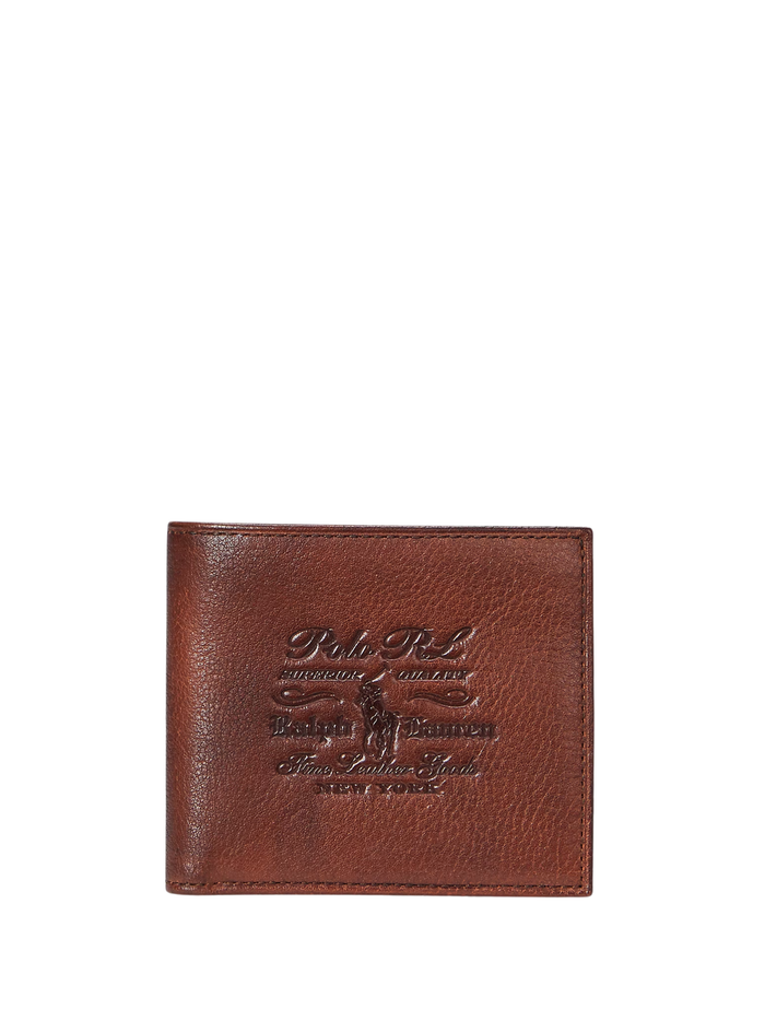 RALPH LAUREN Heritage Leather Wallet British Tan - MAISONDEFASHION.COM