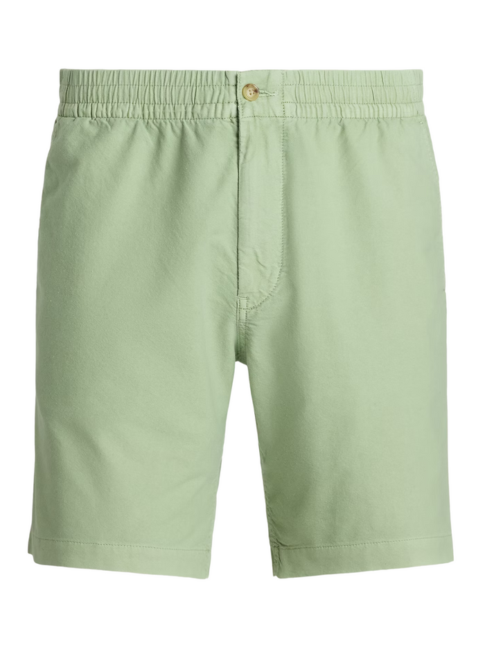 RALPH LAUREN Jersey Bermuda Shorts Light Green - MAISONDEFASHION.COM