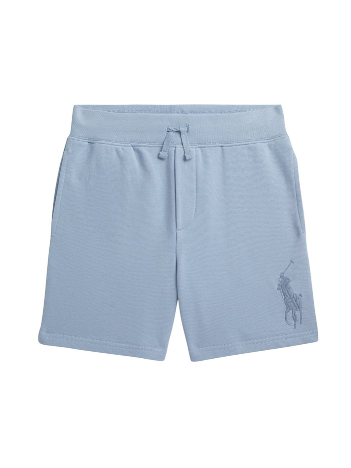 RALPH LAUREN KIDS Boys Drawstring Logo Shorts Estate Blue