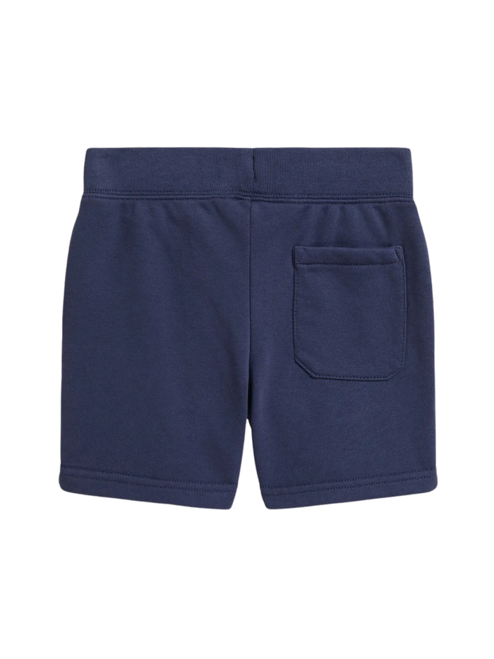 RALPH LAUREN KIDS Boys Drawstring Logo Shorts Navy