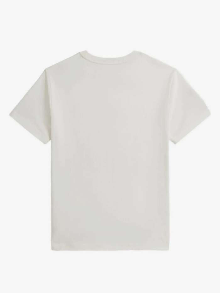 RALPH LAUREN KIDS Boys Logo-appliqué T-shirt White