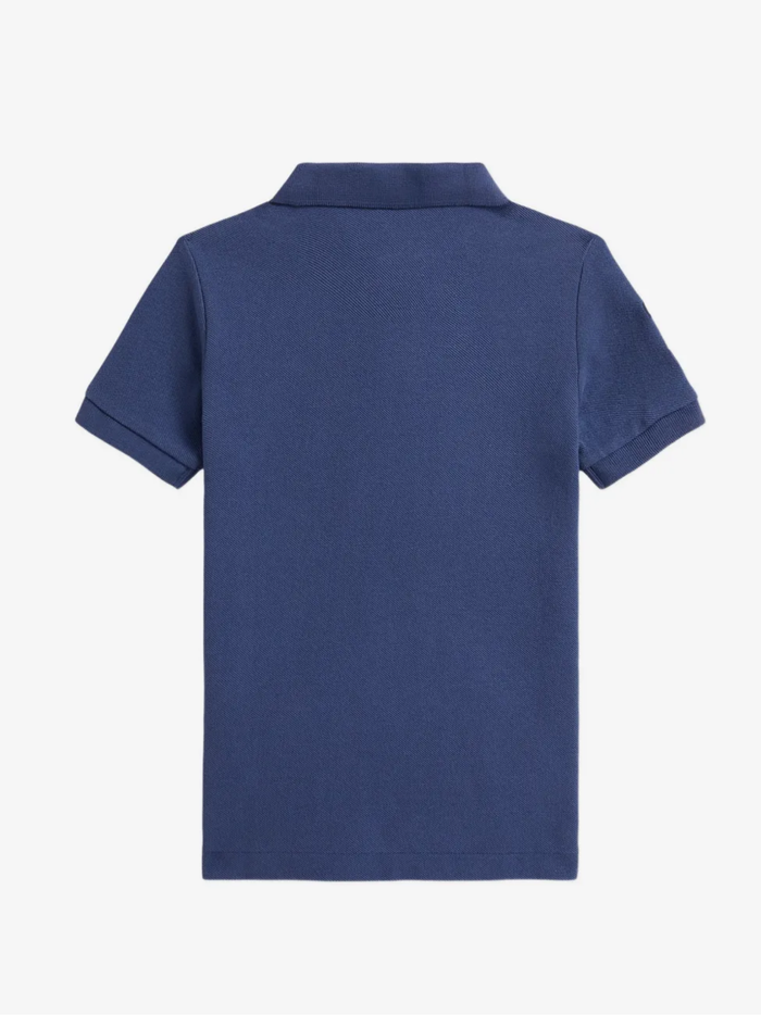 RALPH LAUREN KIDS Boys Logo-embroidered Polo Shirt Navy