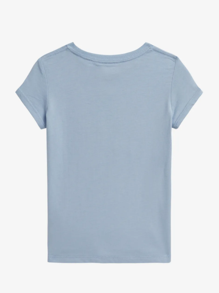 RALPH LAUREN KIDS Boys Polo Bear Graphic-print T-shirt Blue