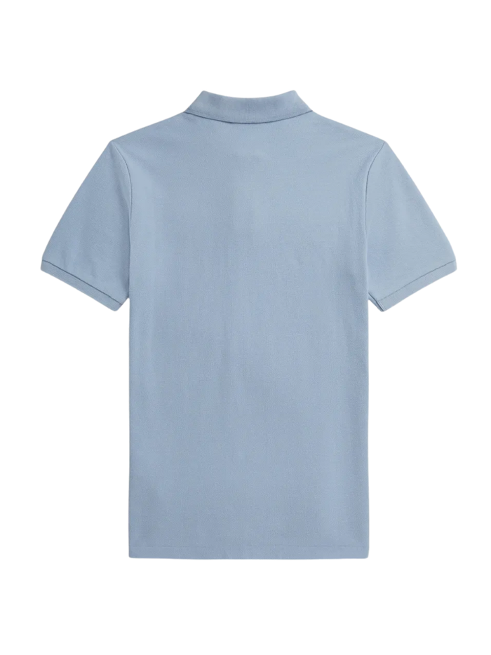RALPH LAUREN KIDS Boys Polo Pony Short-sleeve Polo Shirt Light Blue