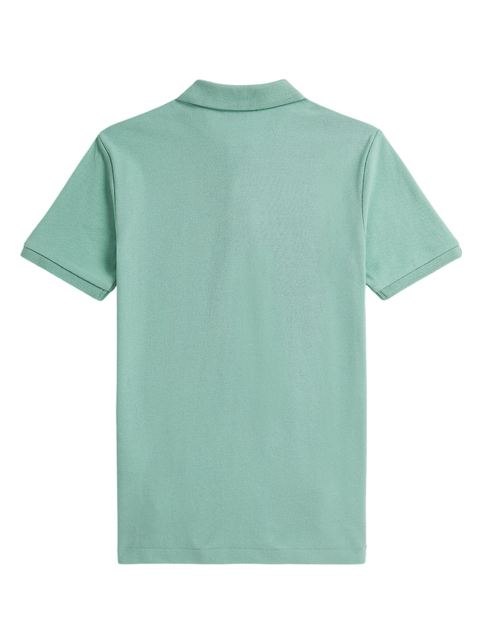 RALPH LAUREN KIDS Boys The Iconic Pique Polo Shirt Celadon