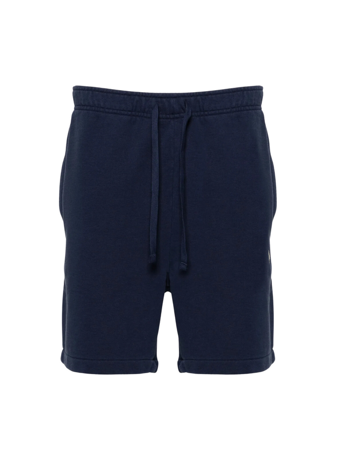 RALPH LAUREN Logo Embroidered Drawstring Shorts Navy - MAISONDEFASHION.COM