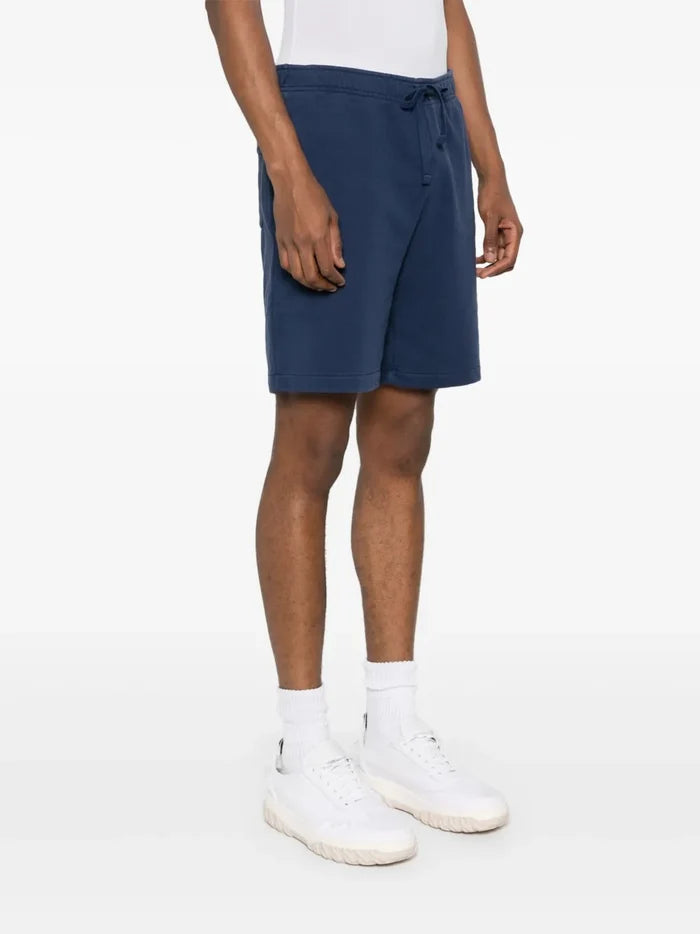 RALPH LAUREN Logo Embroidered Drawstring Shorts Navy - MAISONDEFASHION.COM