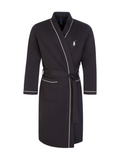 RALPH LAUREN Logo-print Robe Black