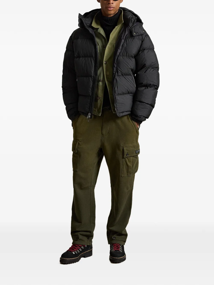 RALPH LAUREN Loopback Fleece Cargo Pant Company Olive