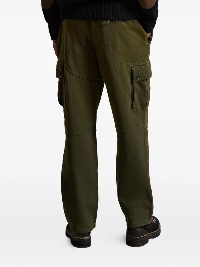 RALPH LAUREN Loopback Fleece Cargo Pant Company Olive