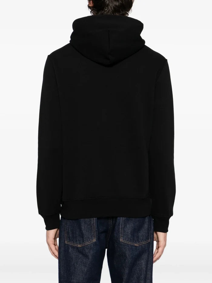 RALPH LAUREN Polo Bear Fleece Hoodie Black - MAISONDEFASHION.COM