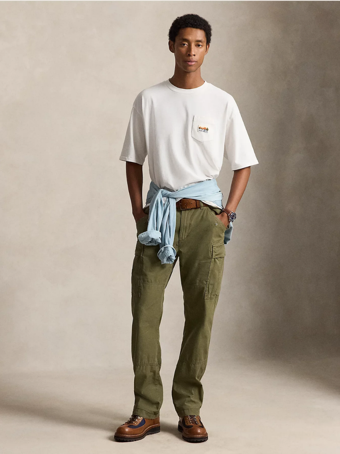 RALPH LAUREN Relaxed Fit Jersey Graphic T-Shirt Nevis