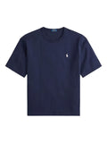 RALPH LAUREN Relaxed Fit Logo Jersey T-Shirt Navy - MAISONDEFASHION.COM