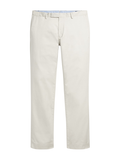 RALPH LAUREN Stretch Slim Fit Chino Trousers Basic Sand - MAISONDEFASHION.COM