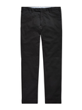 RALPH LAUREN Stretch Slim Fit Chino Trousers Black - MAISONDEFASHION.COM