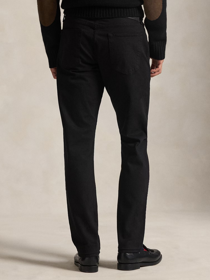 RALPH LAUREN Sullivan 5-Pocket Denim Jeans Black - MAISONDEFASHION.COM
