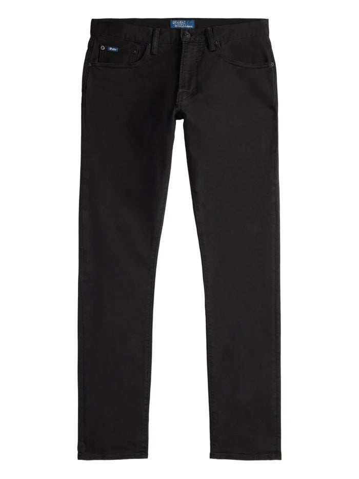 RALPH LAUREN Sullivan Full Length Slim Jeans Black - MAISONDEFASHION.COM