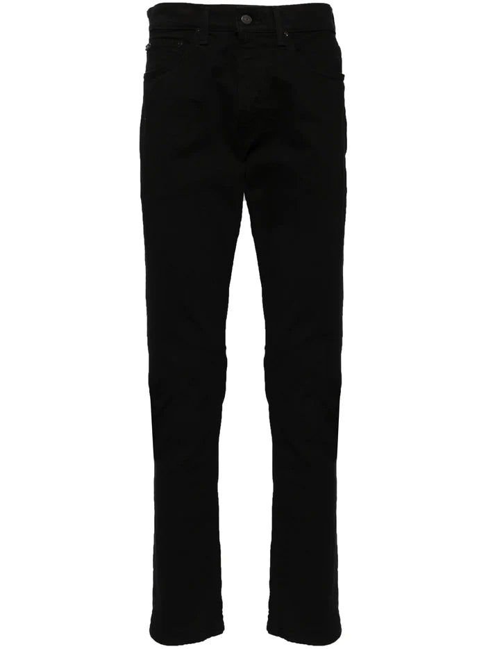 RALPH LAUREN Sullivan Slim Denim Jeans Black - MAISONDEFASHION.COM