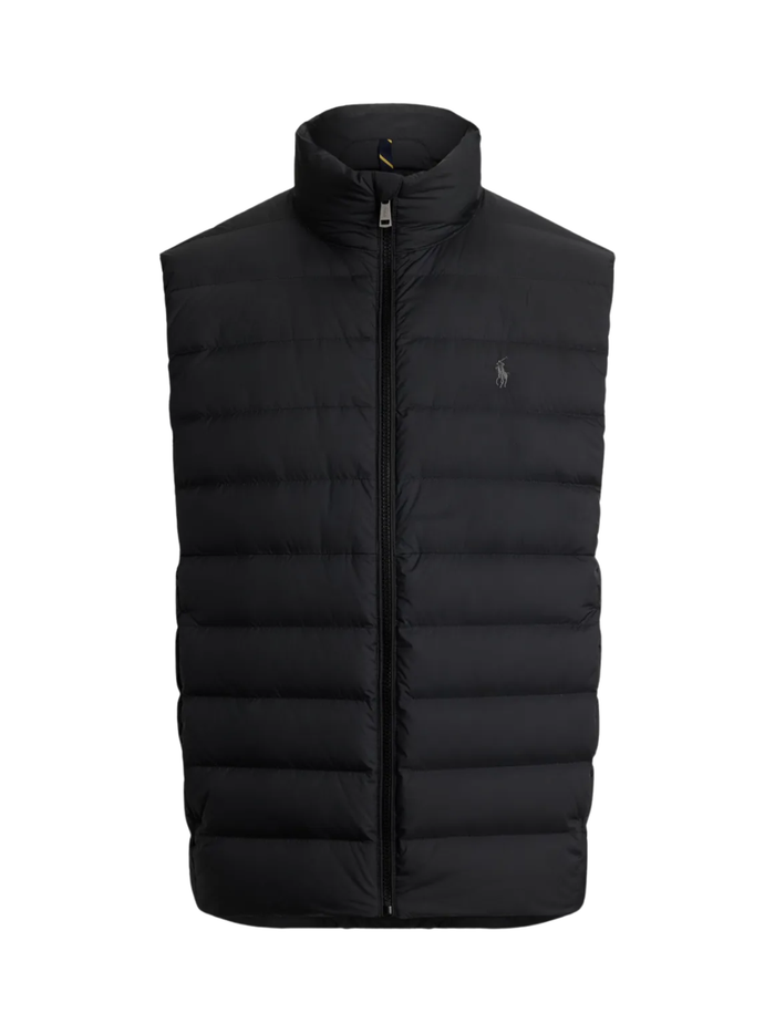 RALPH LAUREN The Colden Packable Down Vest Polo Black