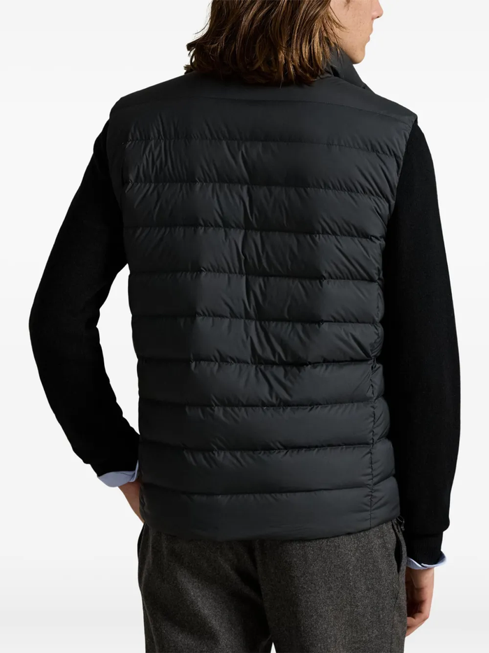 RALPH LAUREN The Colden Packable Down Vest Polo Black