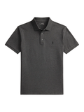 RALPH LAUREN The Iconic Custom Slim Fit Mesh Polo Windsor Heather
