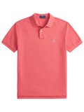 RALPH LAUREN The Iconic Mesh Polo Red - MAISONDEFASHION.COM