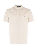 RALPH LAUREN The Iconic Mesh Polo Shirt Expedition Dune Heather