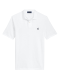 RALPH LAUREN The Iconic Mesh Polo Shirt White - MAISONDEFASHION.COM