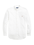RALPH LAUREN The Iconic Oxford Shirt White - MAISONDEFASHION.COM