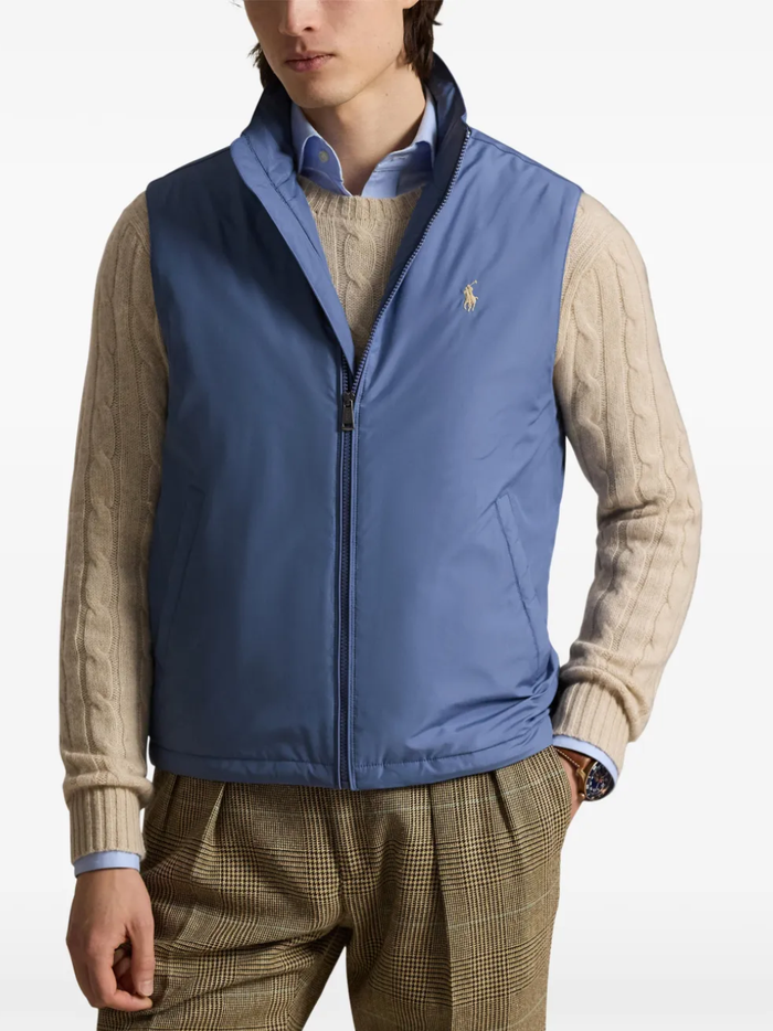 RALPH LAUREN The Southland Insulated Vest Capri Blue