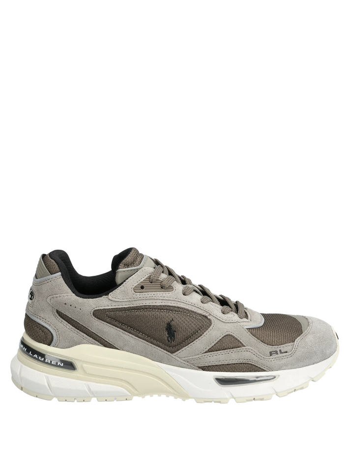 RALPH LAUREN Trackster 275 Low Top Sneakers Milkshake - MAISONDEFASHION.COM