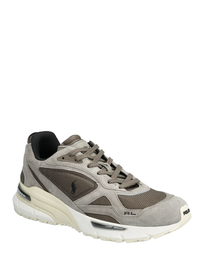 RALPH LAUREN Trackster 275 Low Top Sneakers Milkshake - MAISONDEFASHION.COM
