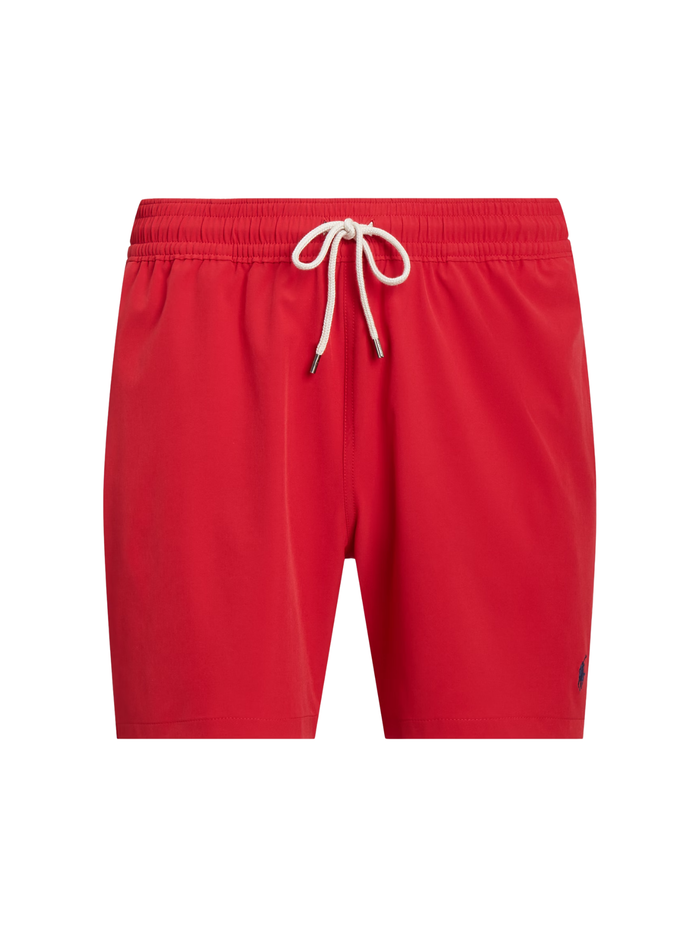 RALPH LAUREN Traveller Swimming Trunks Red - MAISONDEFASHION.COM