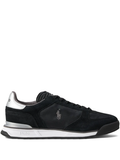 RALPH LAUREN Varick Suede & Oxford Sneakers Black/Grey