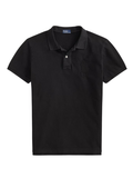 RALPH LAUREN WOMEN Beaded Big Pony Polo Shirt Polo Black