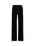 RALPH LAUREN WOMEN Beaton Corduroy Pants Polo Black