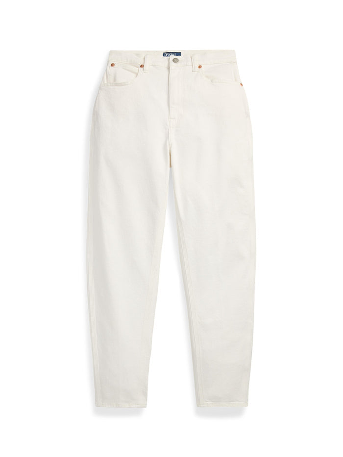 RALPH LAUREN WOMEN Curved Tapered Jeans Crocus Wash