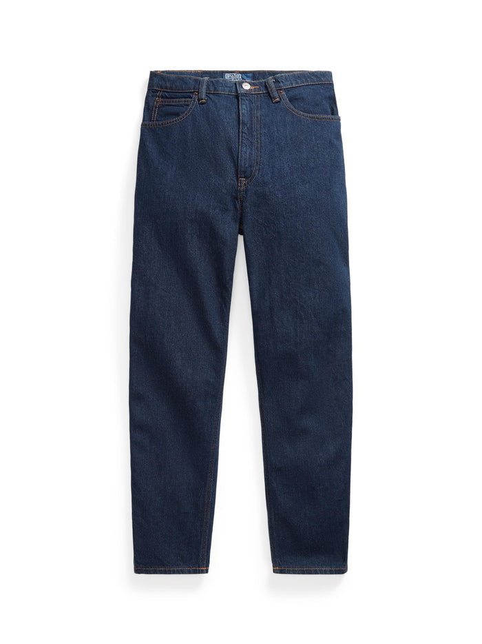 RALPH LAUREN WOMEN Curved Tapered Jeans Sunita Wash
