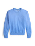 RALPH LAUREN WOMEN Fleece Crewneck New Iris Blue