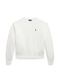 RALPH LAUREN WOMEN Fleece Crewneck White